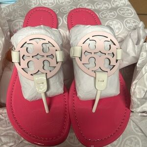 Tory Burch Miller Patent Leather Sandals